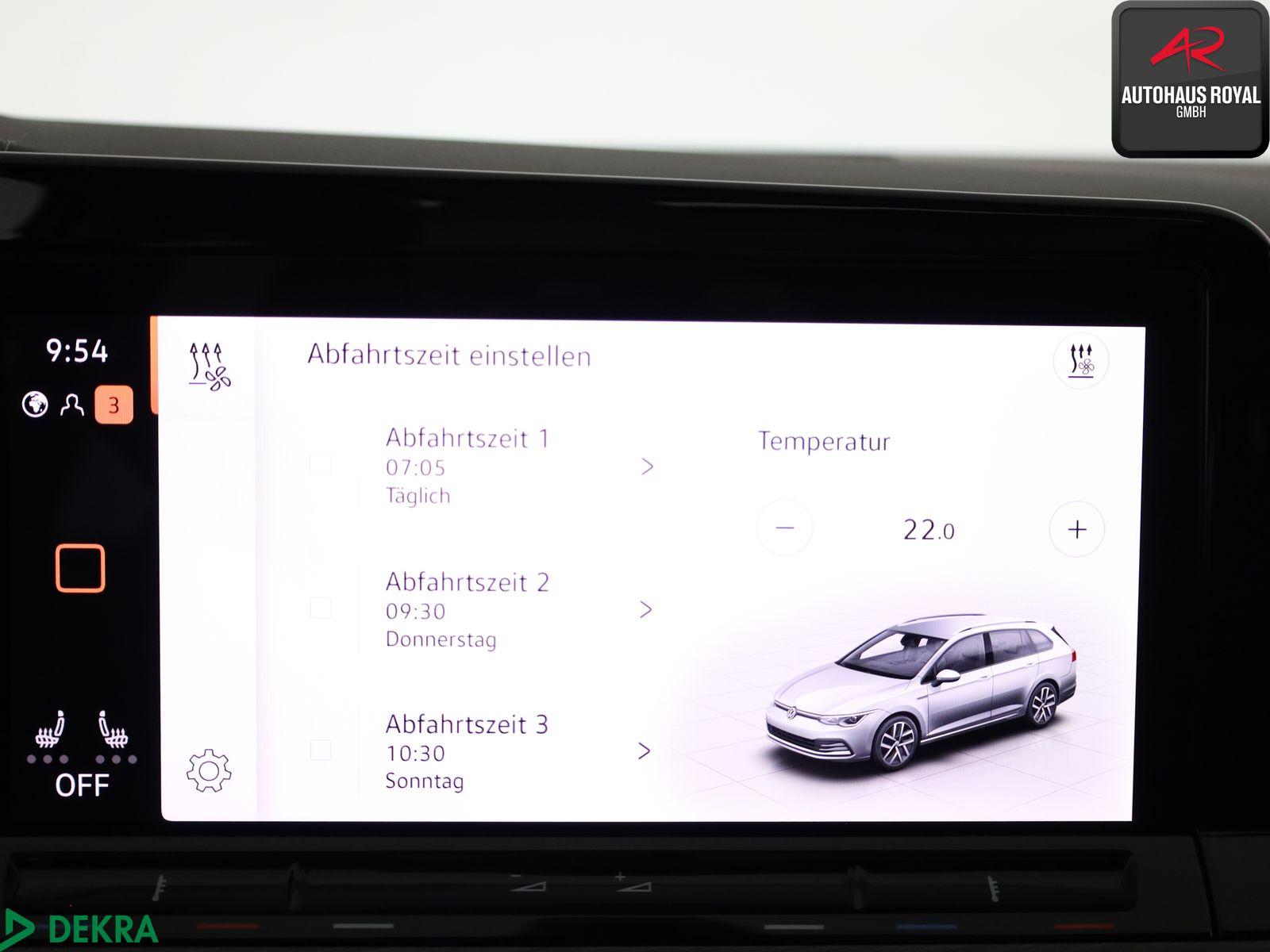 Volkswagen Golf VIII Variant 2.0 TDI STYLE PANO,HUD,MASSAGE, миниатюра 21