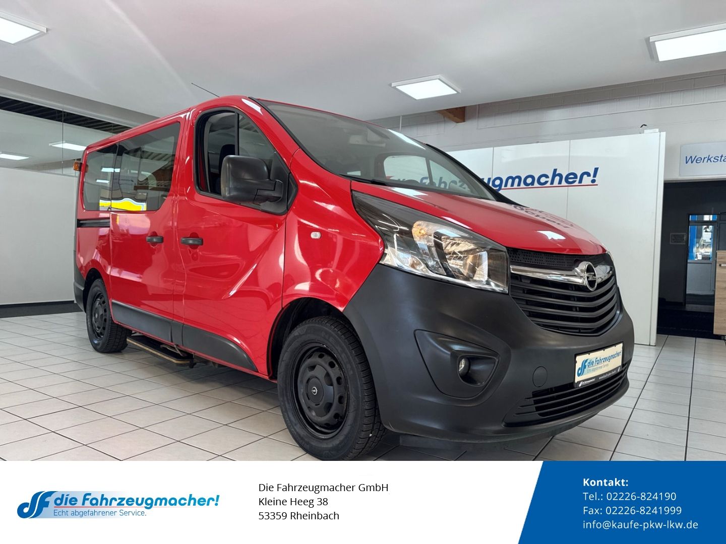 Fahrzeugabbildung Opel Vivaro B Kasten Combi L1H1 2,7t *1607