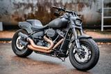 Harley-Davidson FXFBS Fat Bob 114 Jekill all black denim - HARLEY-DAVIDSON BLACK