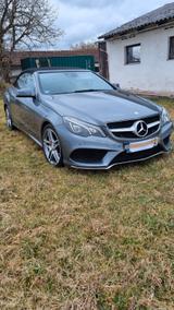 Mercedes-Benz E 220 d  Cabrio AMG Line , Leder - Mercedes-Benz E 220 mit Diesel-Antrieb: Cabrio