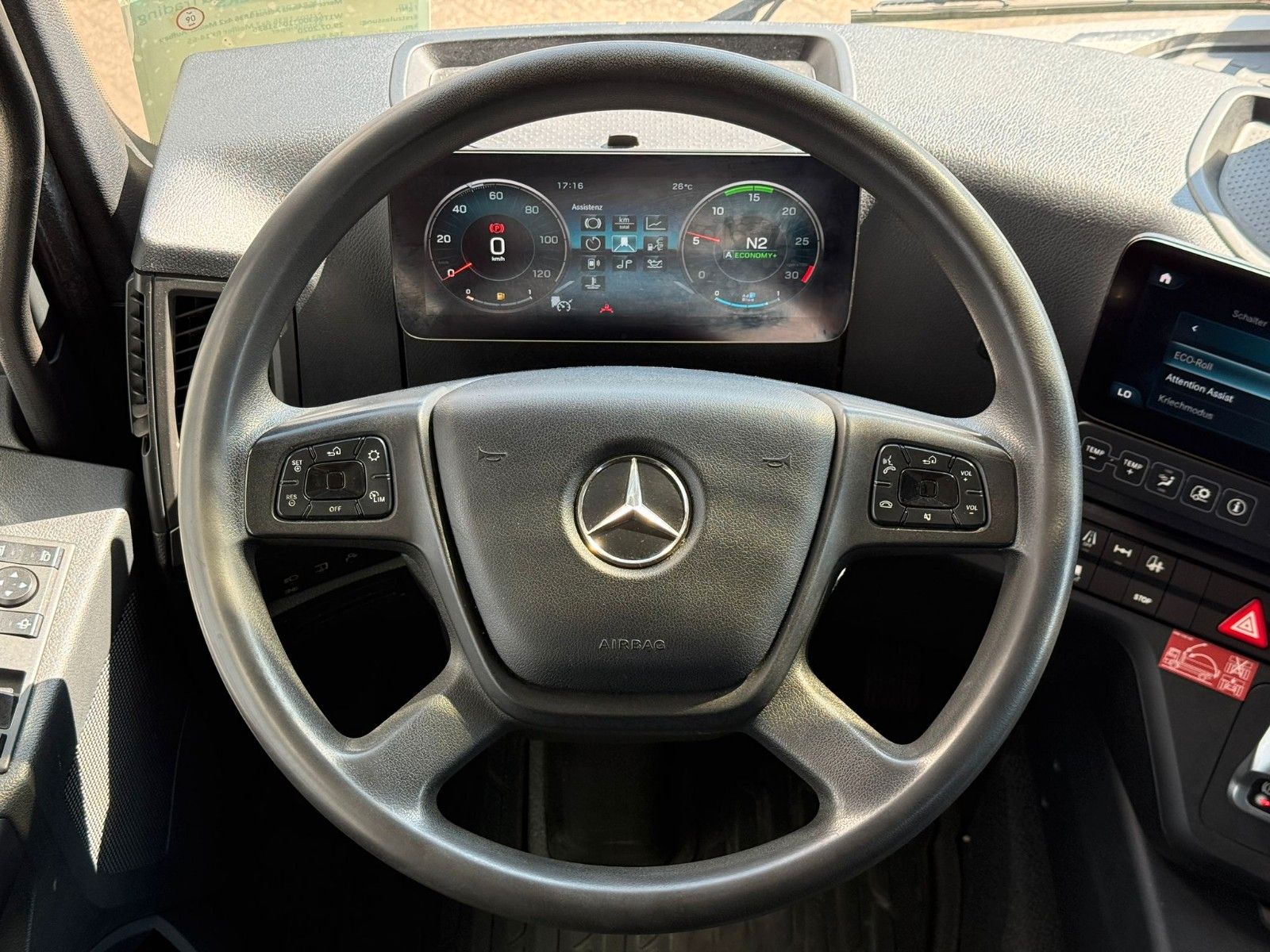 Fahrzeugabbildung Mercedes-Benz Actros 5 1835 4x2  MEILLER RK 14-65 Abrollkipper