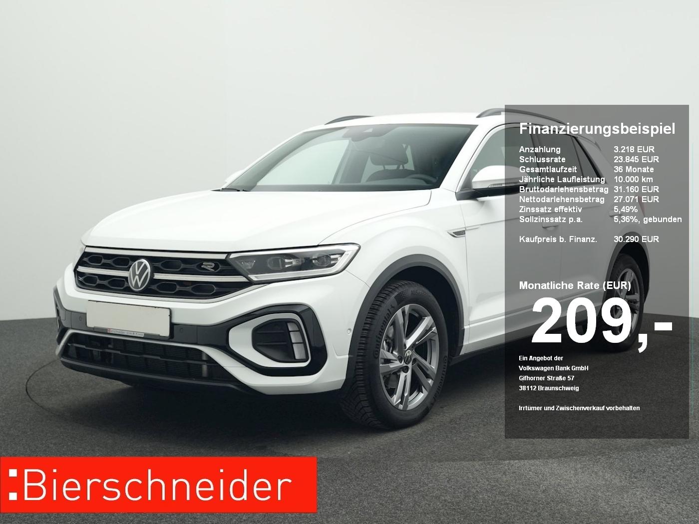Volkswagen T-Roc 1.5 TSI DSG R-Line LED-PLUS NAVI 3-J-GAR A
