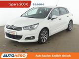 Citroën C4 1.6 Blue-HDi Shine Aut.*NAVI*TEMPO*PDC*SHZ* - Citroën C4: Weiß