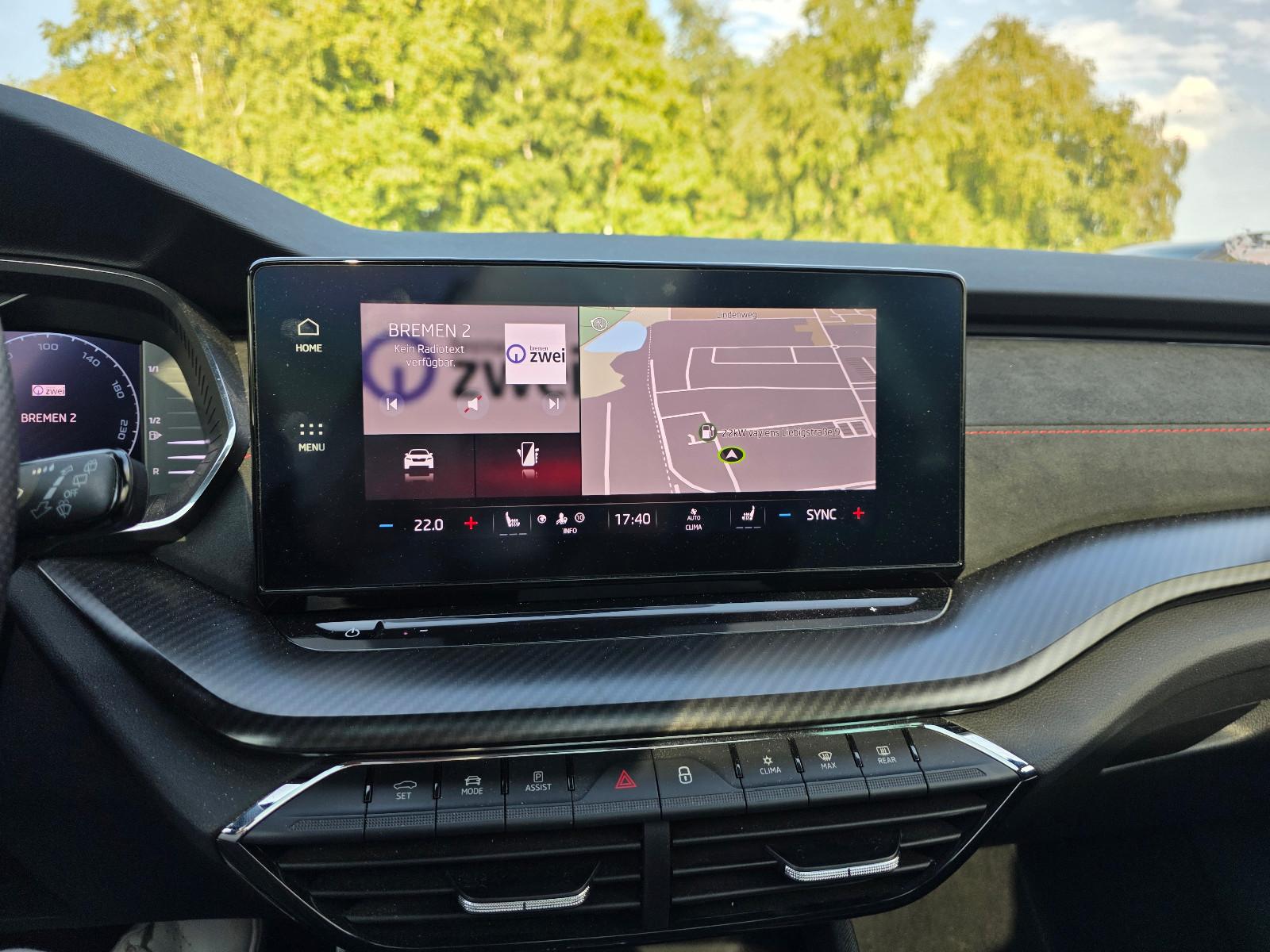Skoda Octavia Combi RS Panorama Rückfahrkamera AHK, миниатюра 17