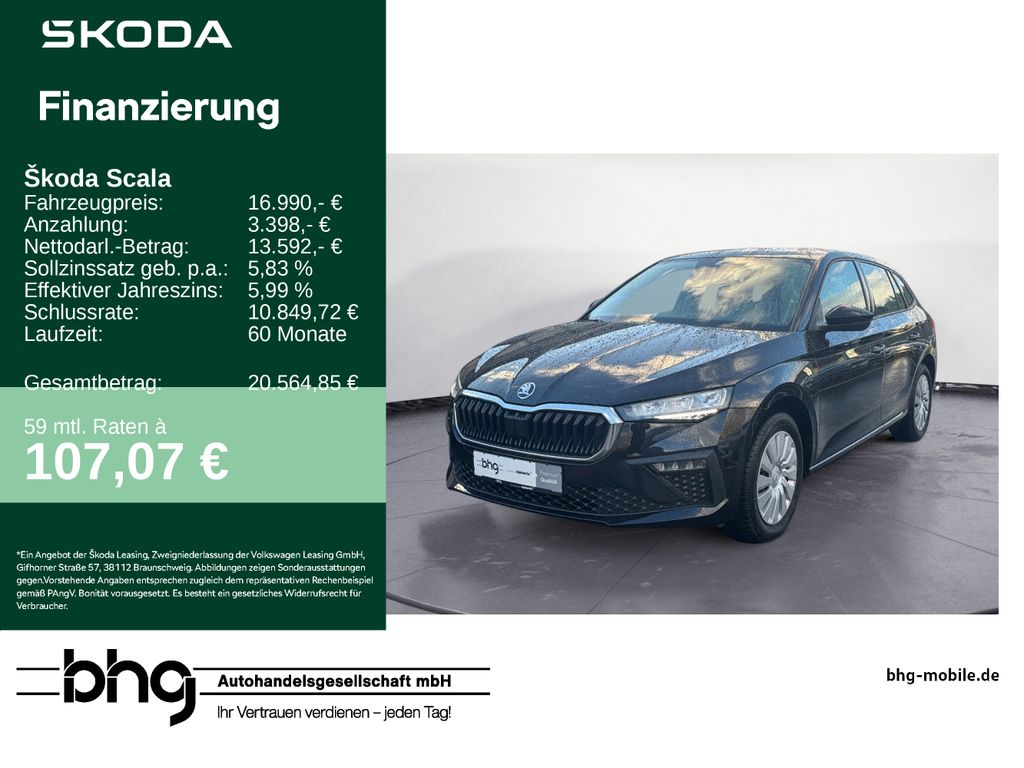 Skoda Scala 1.0 TSI Essence PDC KLIMA SHZ DAB