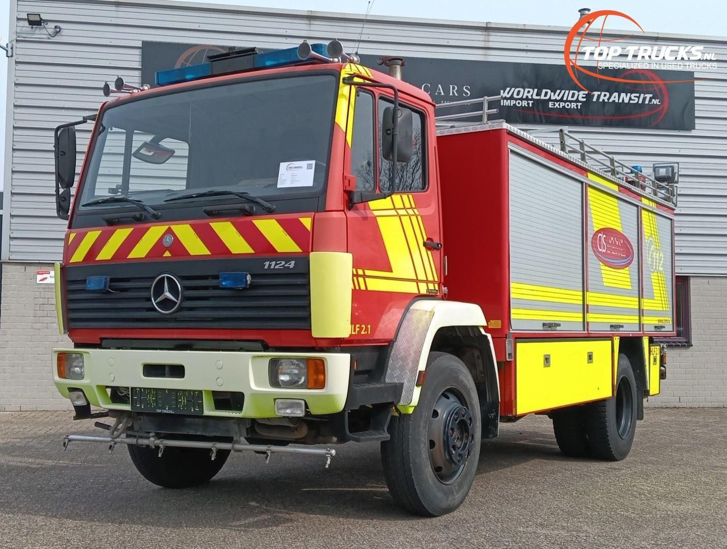 Mercedes-Benz 1124 AF 4x4 - 1.800 ltr - 600 ltr Foam - Feuerwe