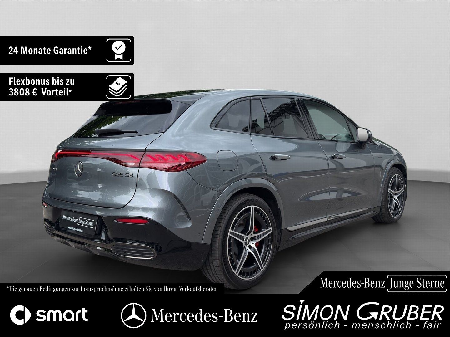 Fahrzeugabbildung Mercedes-Benz EQE 53 4M+ SUV AMG Dynamic+ ActiveRide DriversP