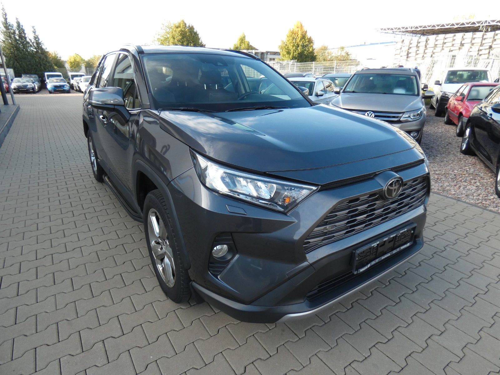 Toyota RAV 4 4x4 Club Navi Alu Tempomat AHK Grau M foto 2