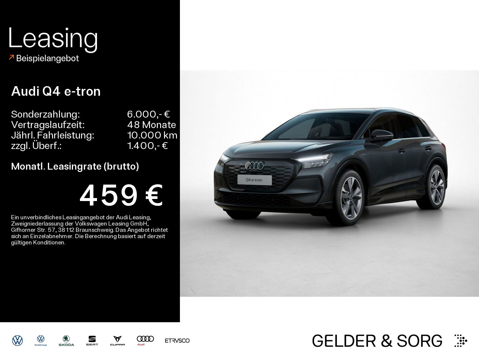 Audi Q4 SUV e-tron performance 210 kW TECH*HuD*MEMORY