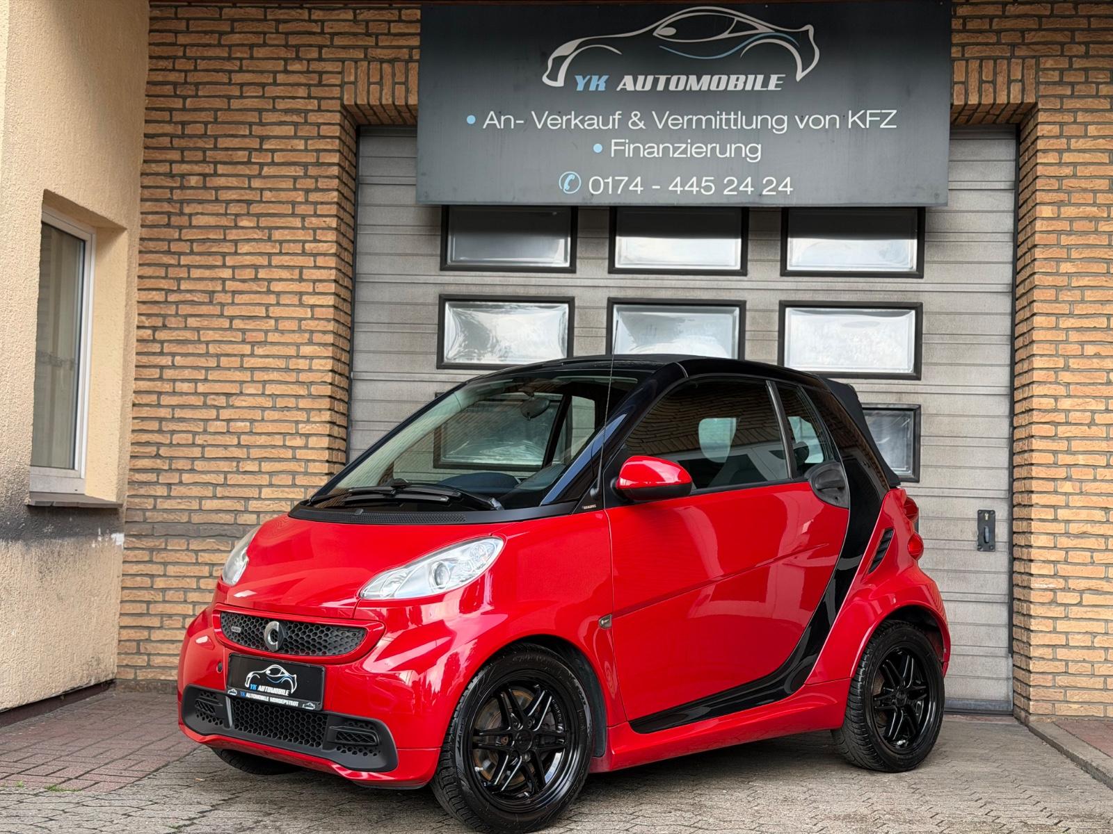 Smart ForTwo Cabrio BRABUS 84PS *KLIMA+SERVO+SHZ+NAVI*