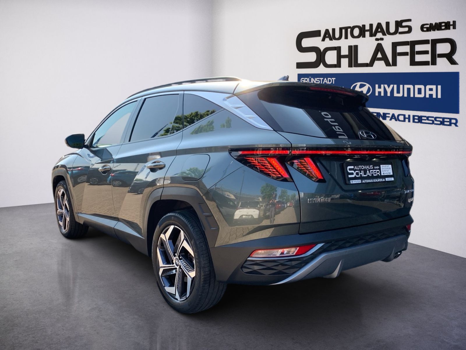 Fahrzeugabbildung Hyundai TUCSON 1.6 T-GDI Prime Hybrid Assi ECS Leder