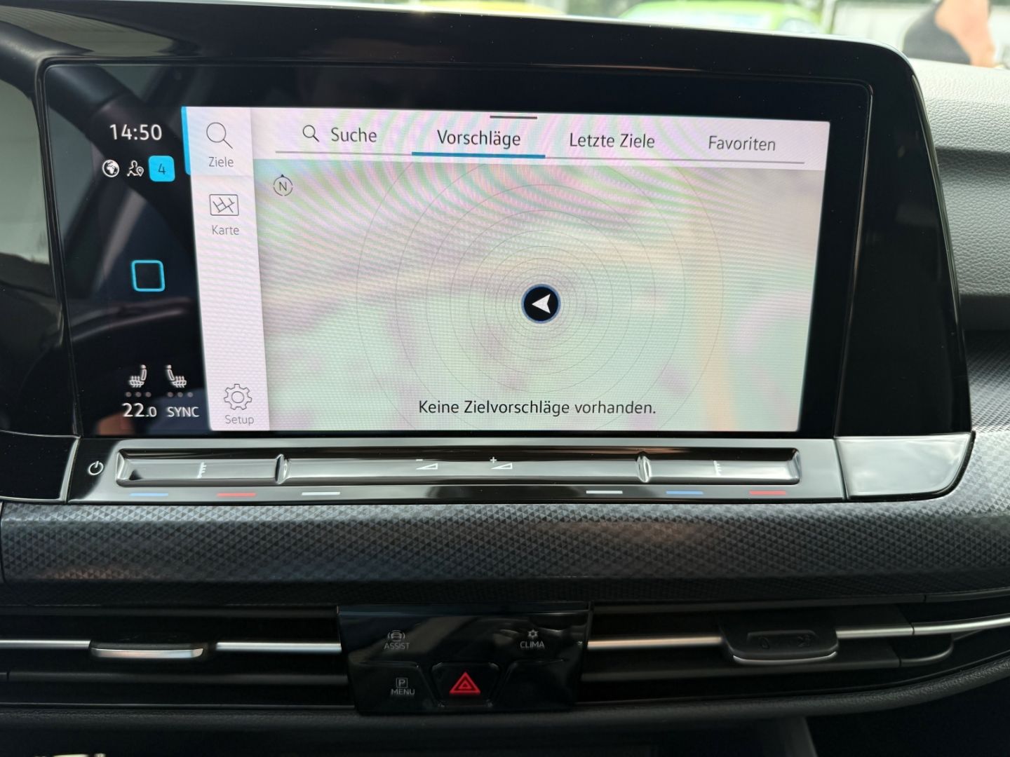 Fahrzeugabbildung Volkswagen Golf VIII United 1,5 TSI Navi Digi Cockpit LED A