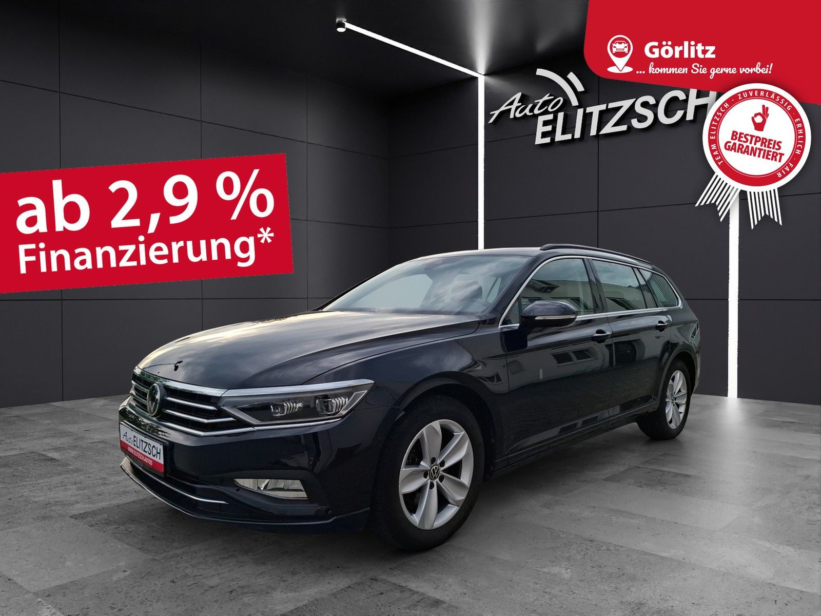 Fahrzeugabbildung Volkswagen Passat Variant TDI Business DSG 4M Standhzg. Mat