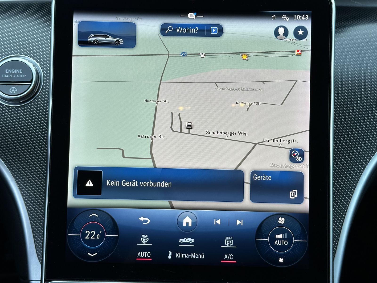 Fahrzeugabbildung Mercedes-Benz C 220d T Avantgarde NAV+LED+KAM+VCOCKPIT+CARPLAY