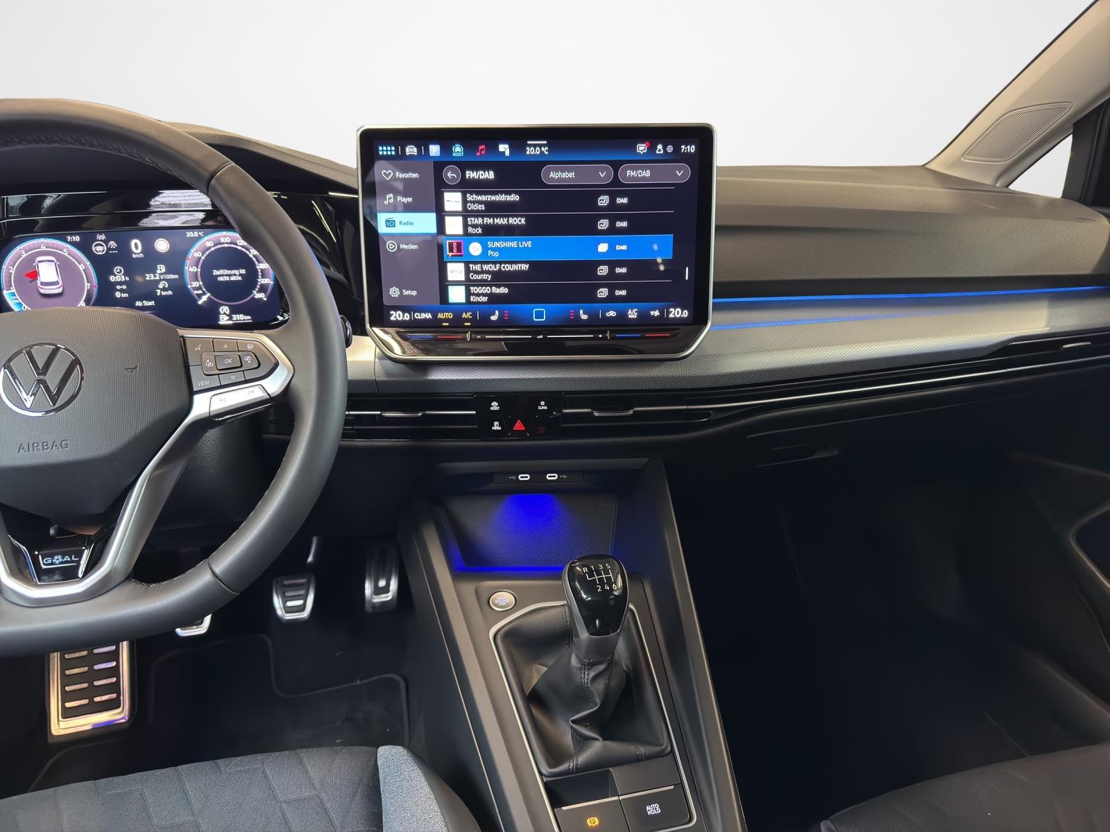 Volkswagen Golf 1.5 TSI Goal AHK Navi LED Kamera PDC LM Te, миниатюра 11