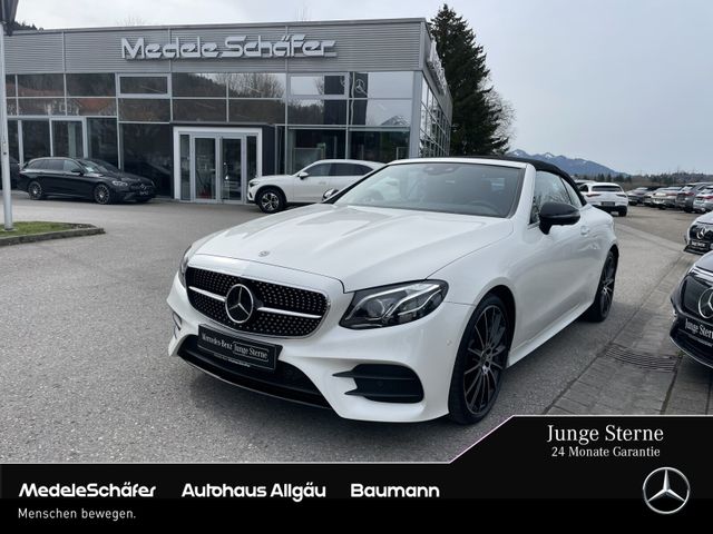 Mercedes-Benz E 450 4M Cabrio AMG Airm Night Burm HuD Mem 20"