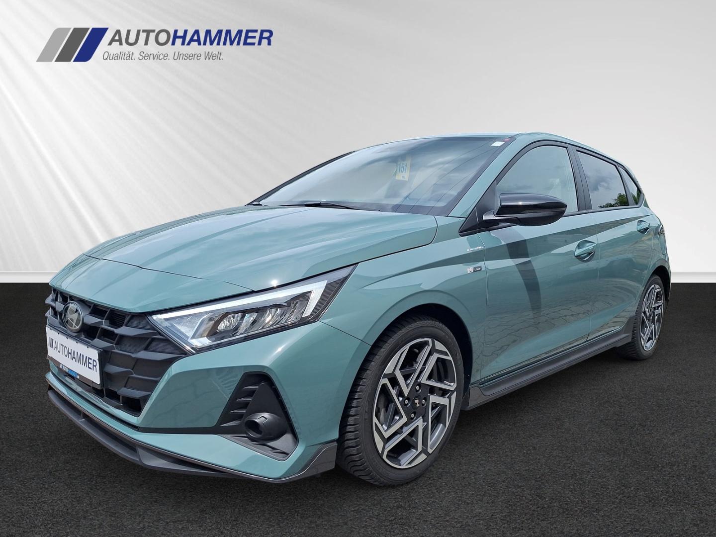 Hyundai i20 1.0T DCT N-LINE Alu17'' LED SHZ LHZ Navi Kam