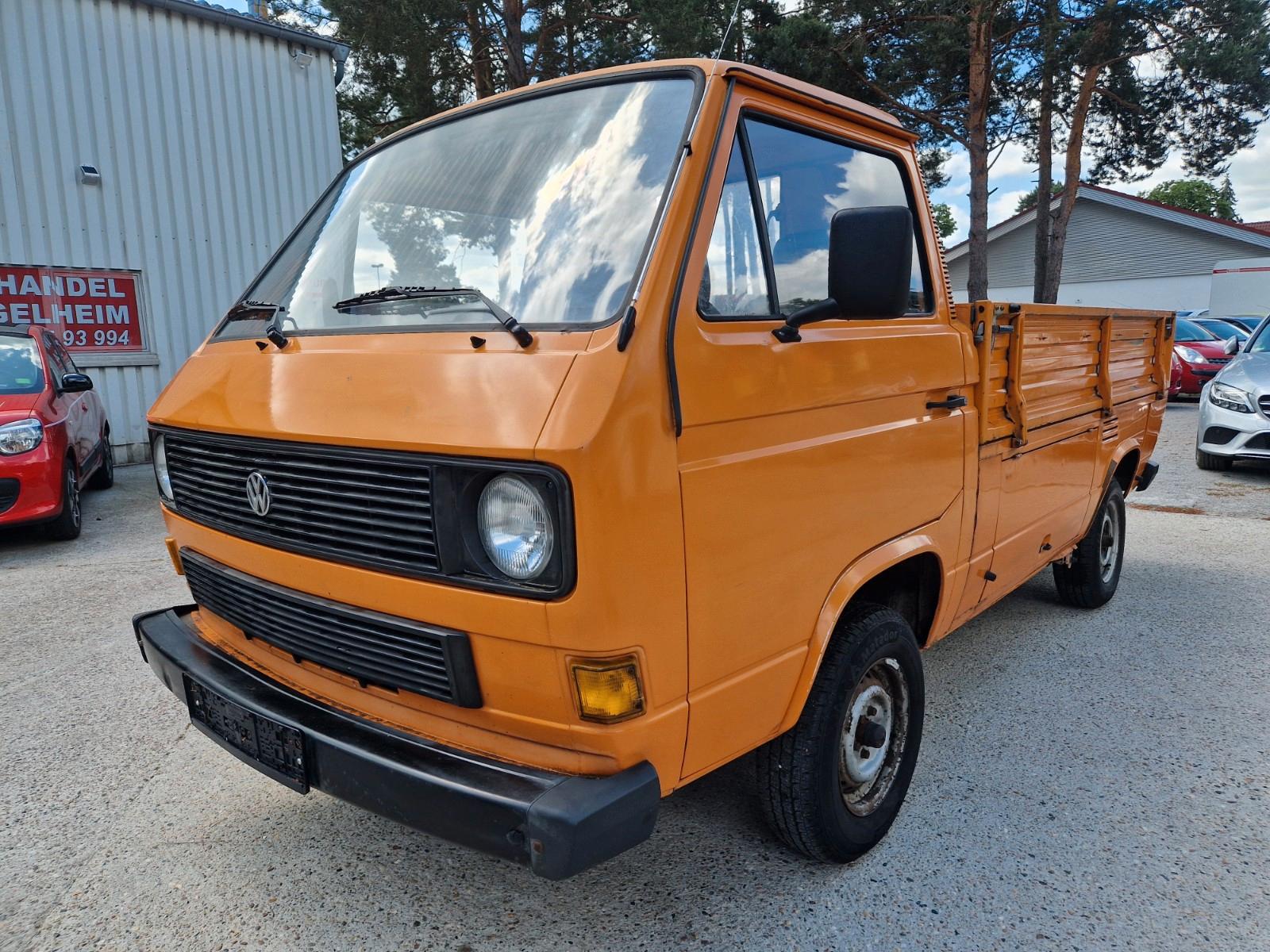 Volkswagen T3 1.6D PRiTSCHE H-ZULASSUNG TÜV NEU 05/2028
