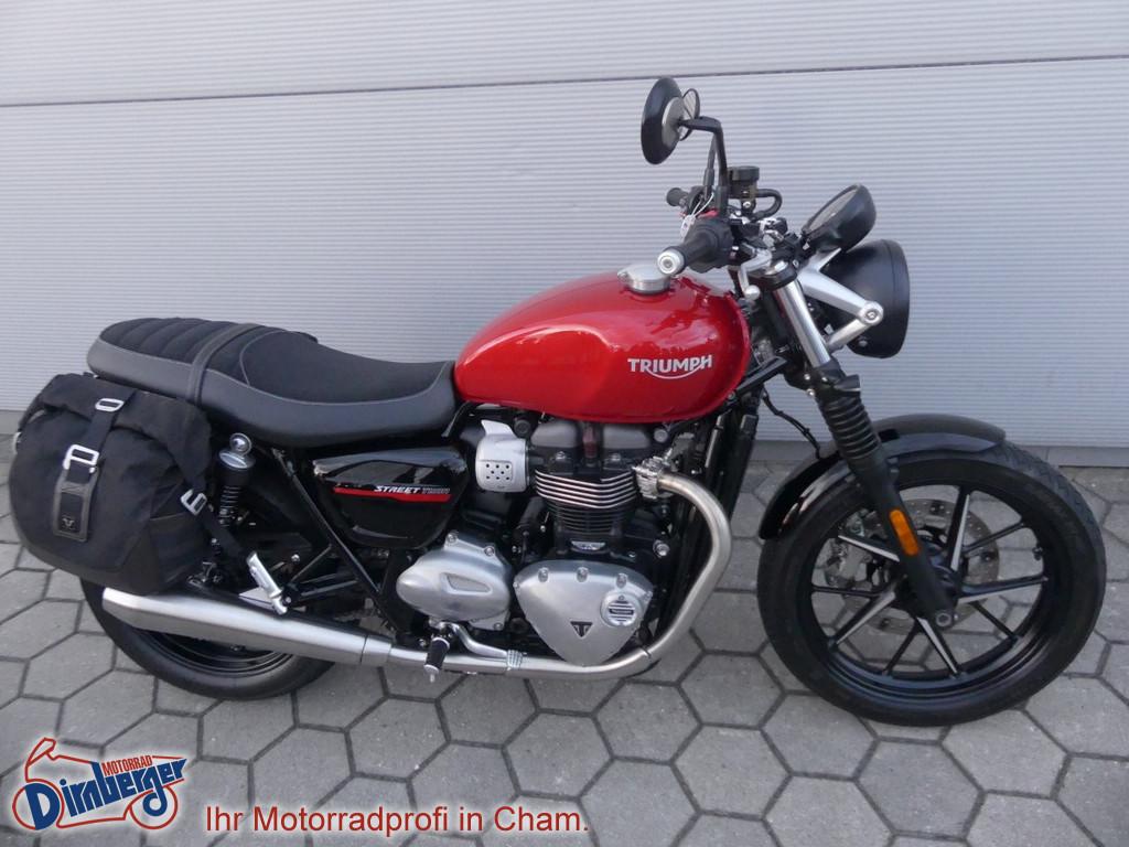 Triumph Street Twin 900 ABS 1.Hand viel Zubehör TOP