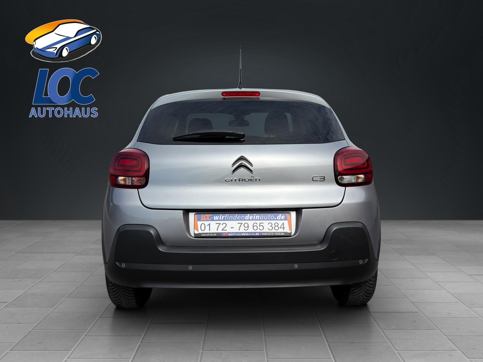 Citroën C3 Feel, Sitzheizung, Einparkhilfe, LED