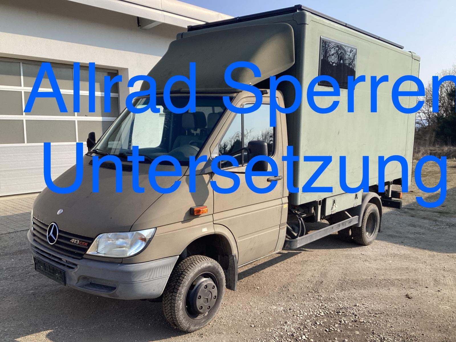 Mercedes-Benz Sprinter Oberaigner Allrad 4x4 Sperre Untersetzu