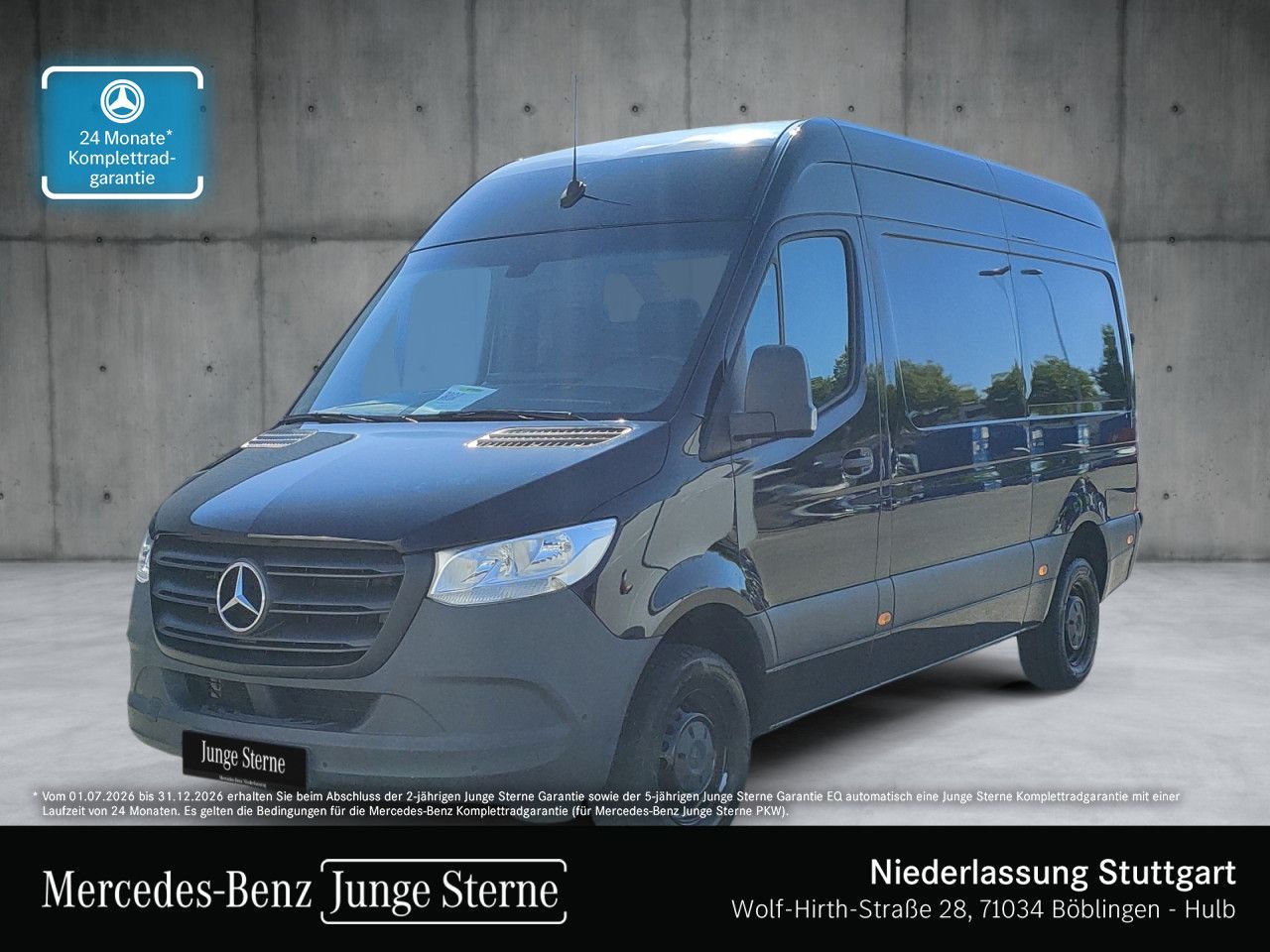 Mercedes-Benz Sprinter 317 CDI KA AHK+Klima+MBUX+ParkP+SitzHZ