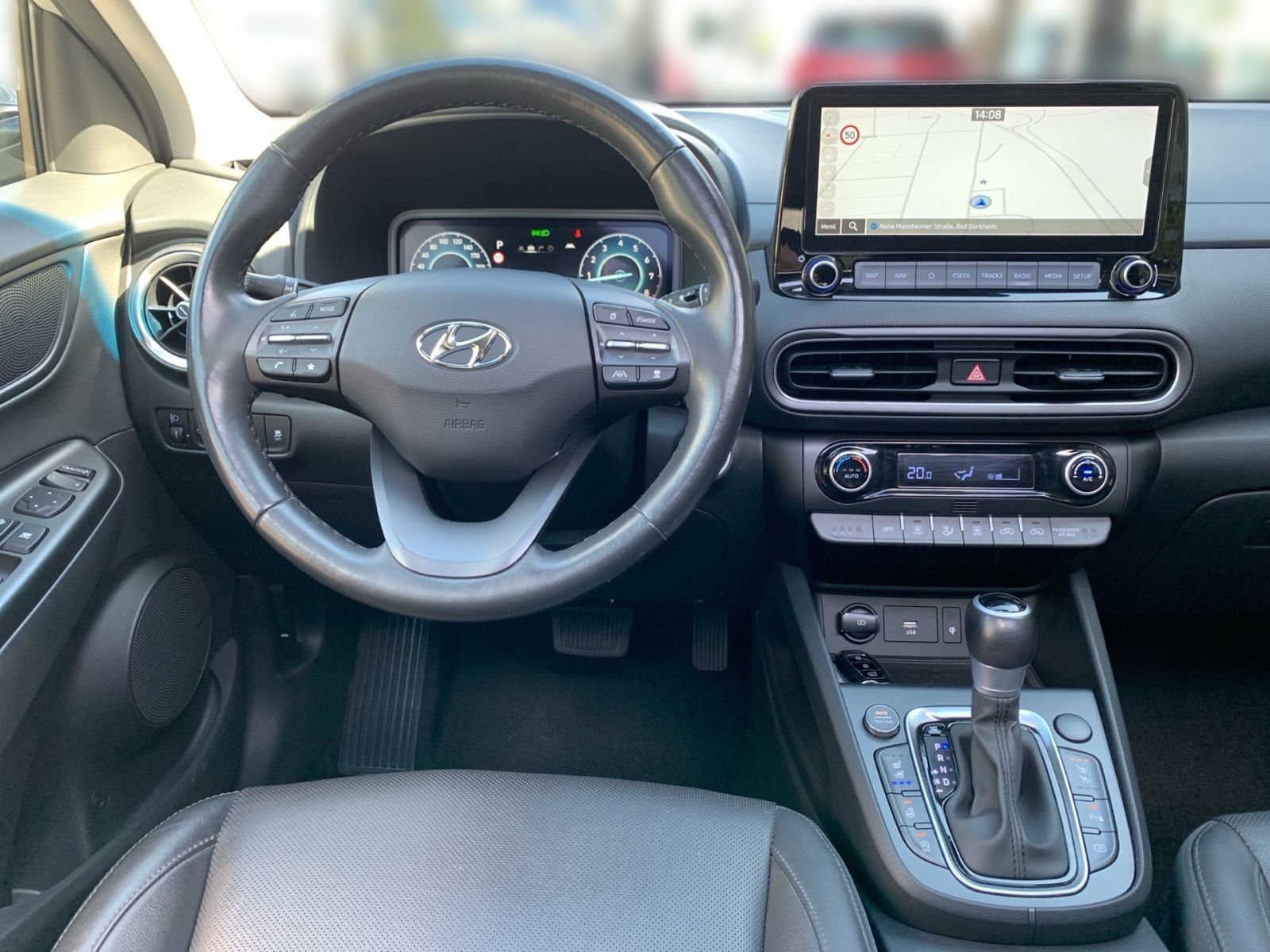 Fahrzeugabbildung Hyundai KONA 1.6 T-GDI 7-DCT Prime Leder Schiebedach