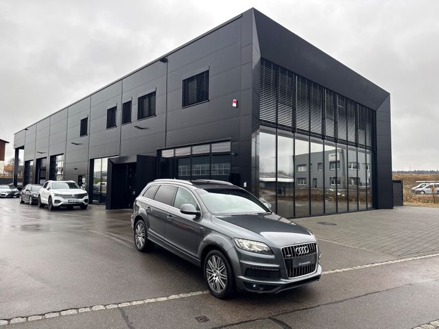 Audi Q7 3.0 TDI quattro S line 7 Sitz Leder LED Navi