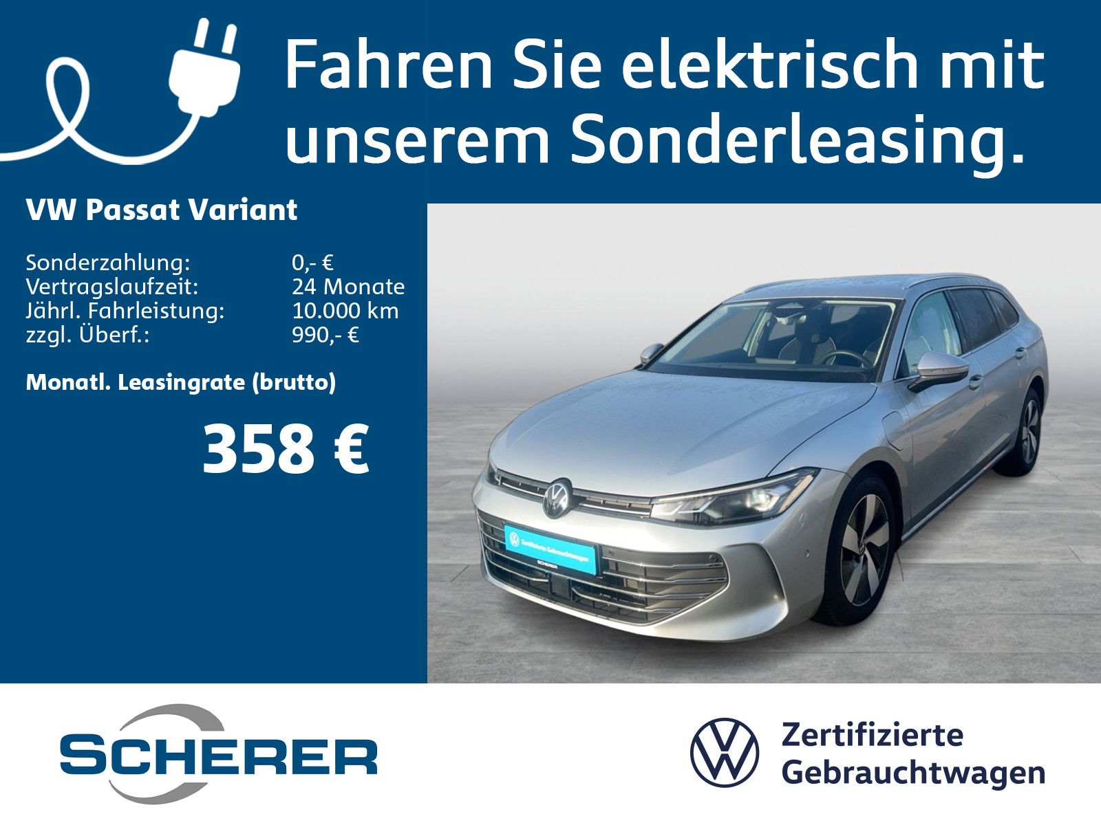 Volkswagen Passat Variant BUSINESS 1.5 TSI eHybrid SOH:100%