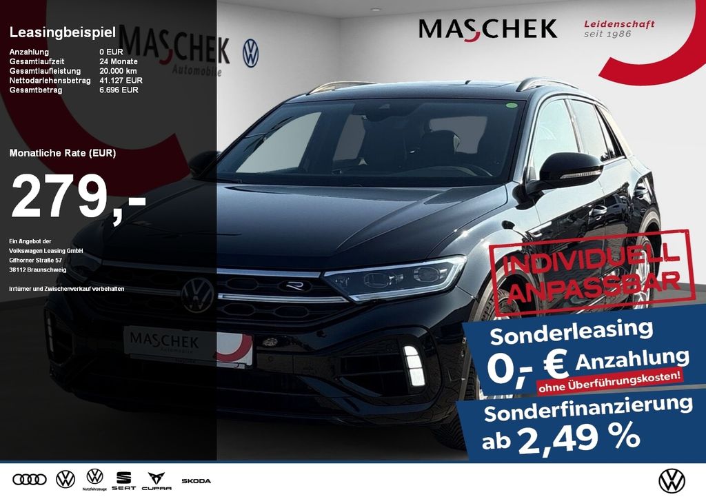 Volkswagen T-Roc R *Sonderleasing* AKRAPOVIC DCC AHK Pano
