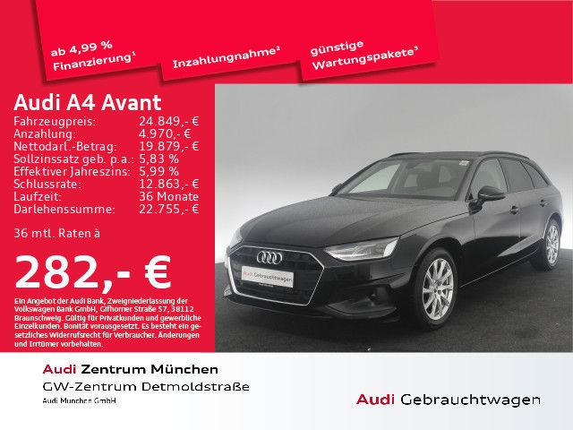 Audi A4 Avant 35 TFSI S tronic Navi+/Kamera/PDC+