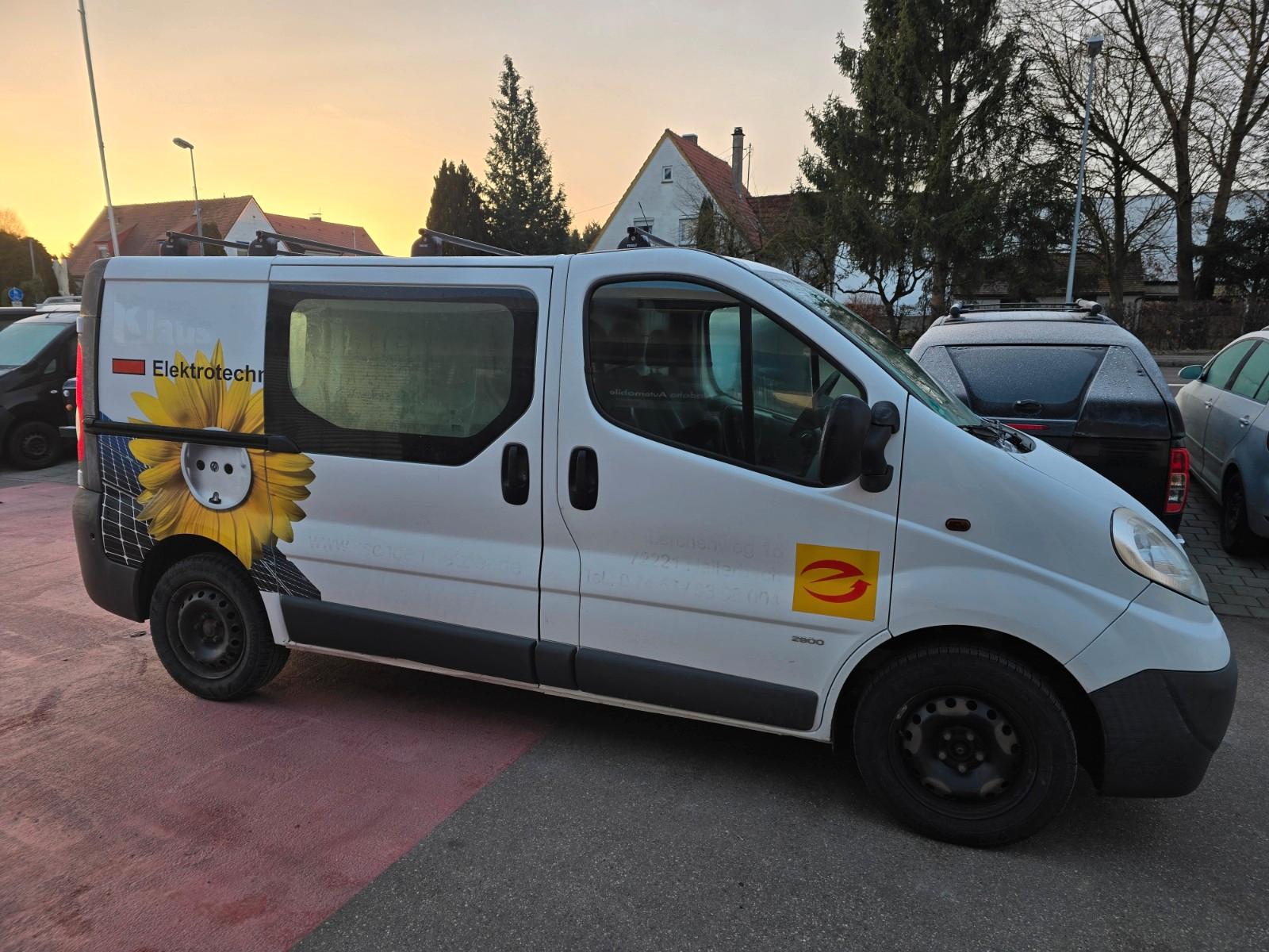 Opel Vivaro Kasten L1H1 2,9t Klima/AHK