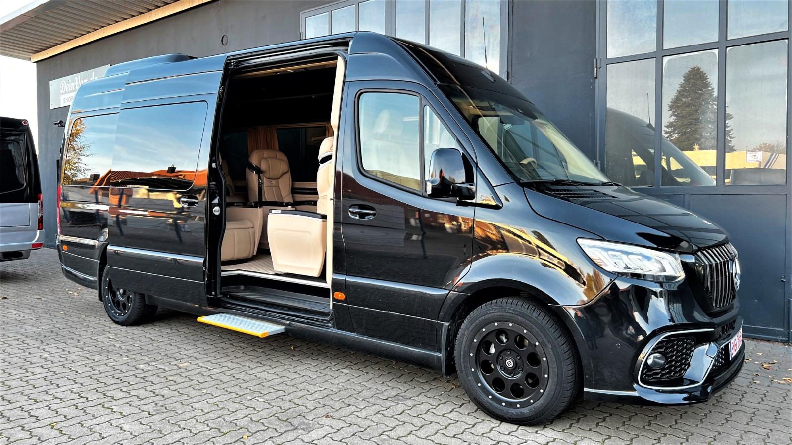 Mercedes-Benz Sprinter 319 Luxury VIP Shuttle-Edi. Leather TV