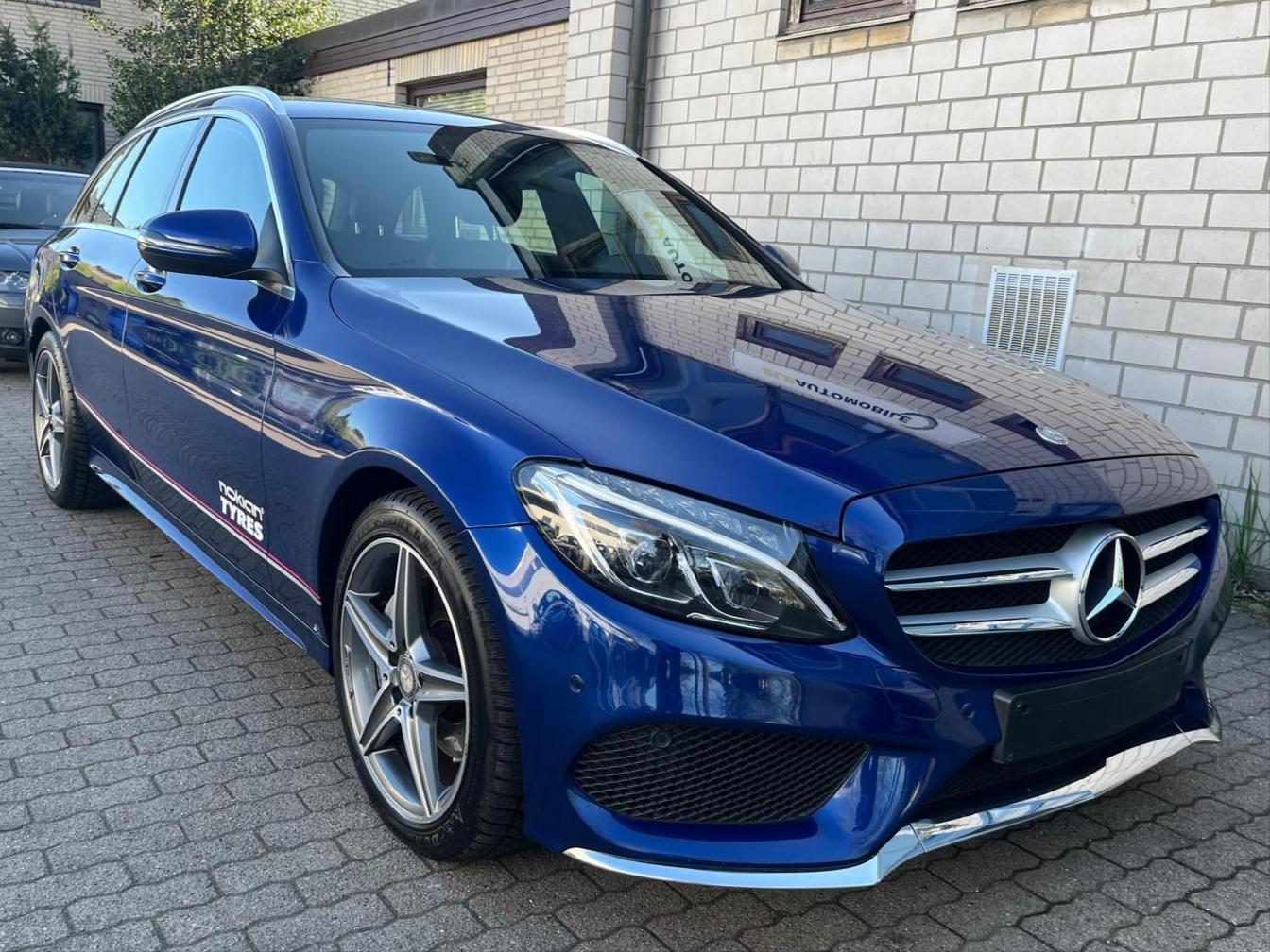Mercedes-Benz C 220 T BlueTec / d AMG-Line 1.Hand/LED/AHK