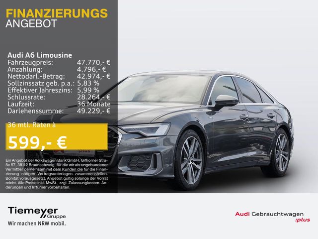 Audi A6 Limousine 40 TDI 2x S LINE MATRIX BuO 360 LM1