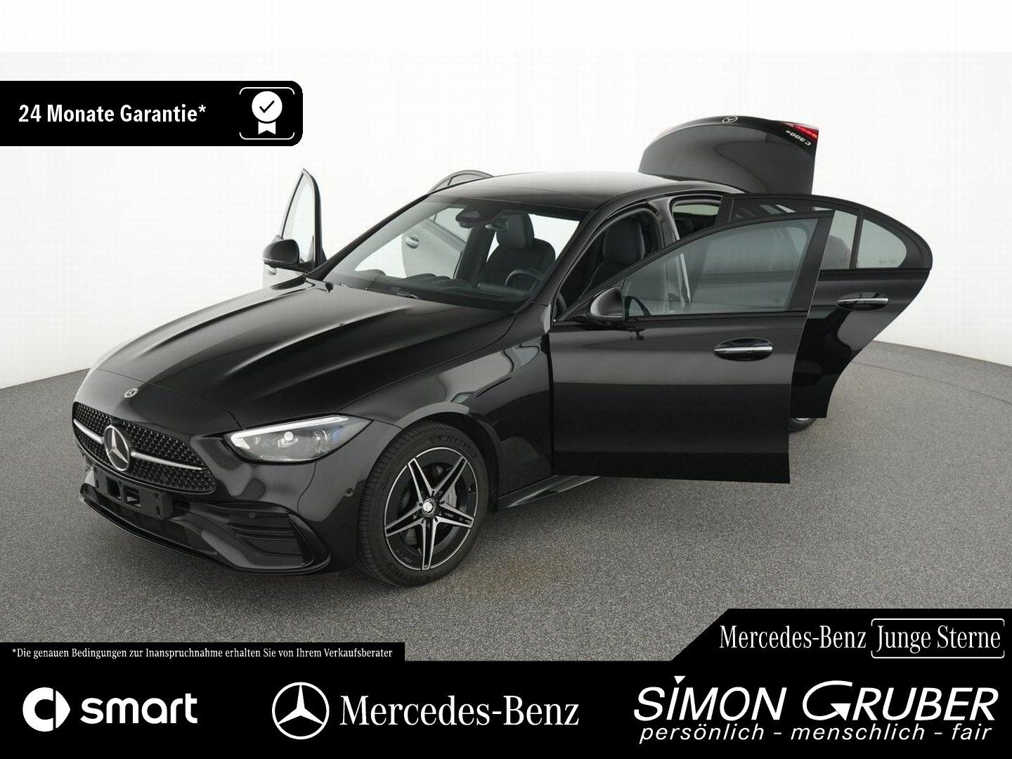 Fahrzeugabbildung Mercedes-Benz C 300 e AMG Night Burm Pano HUD DigiLight 360