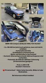 BMW 316i Compact 1996 Automatik - BMW 316 in Hannover