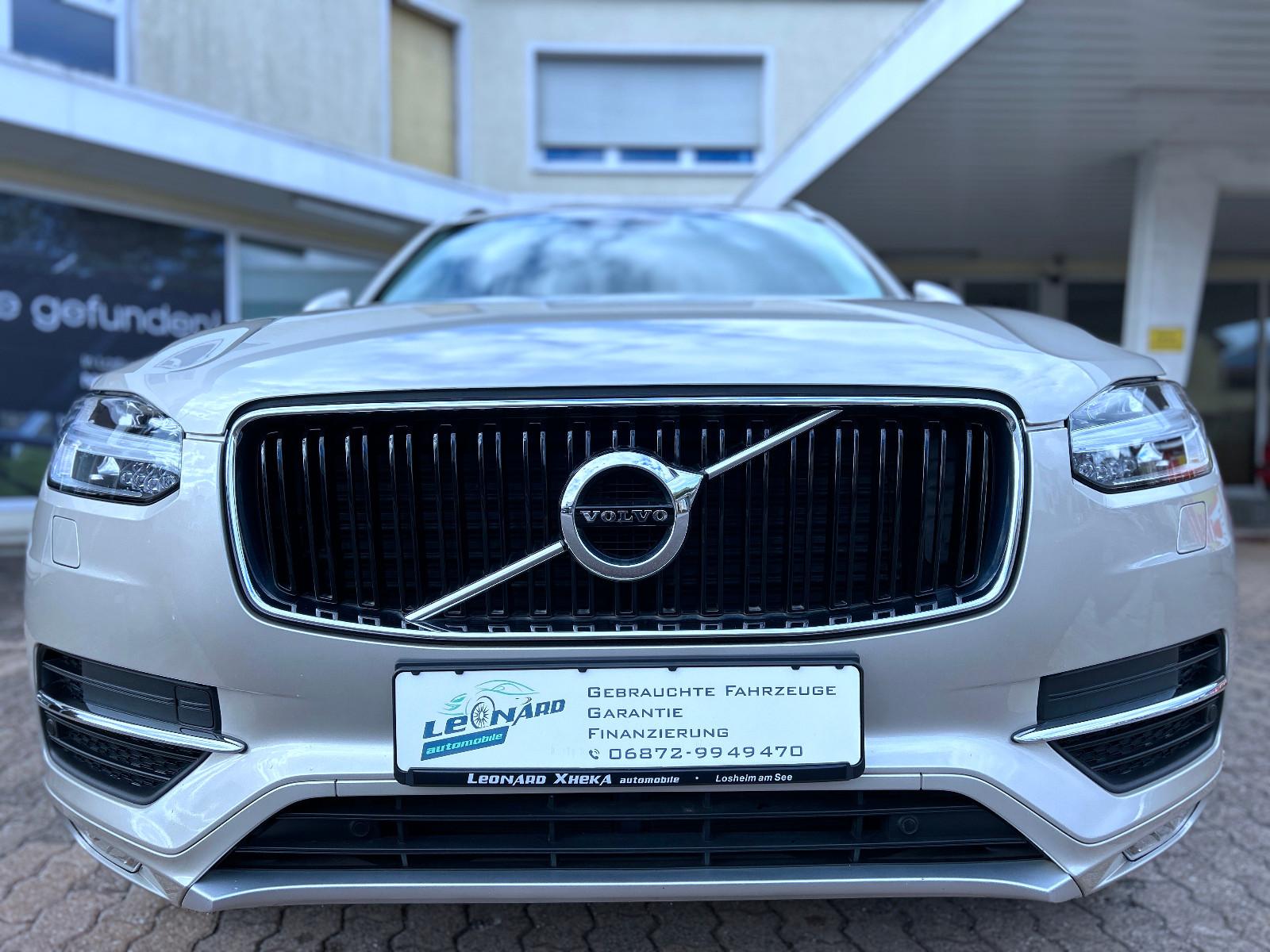 Volvo XC90 T6. 2,0 Ltr. Aut AWD Navi LED Leder Tüv NEU
