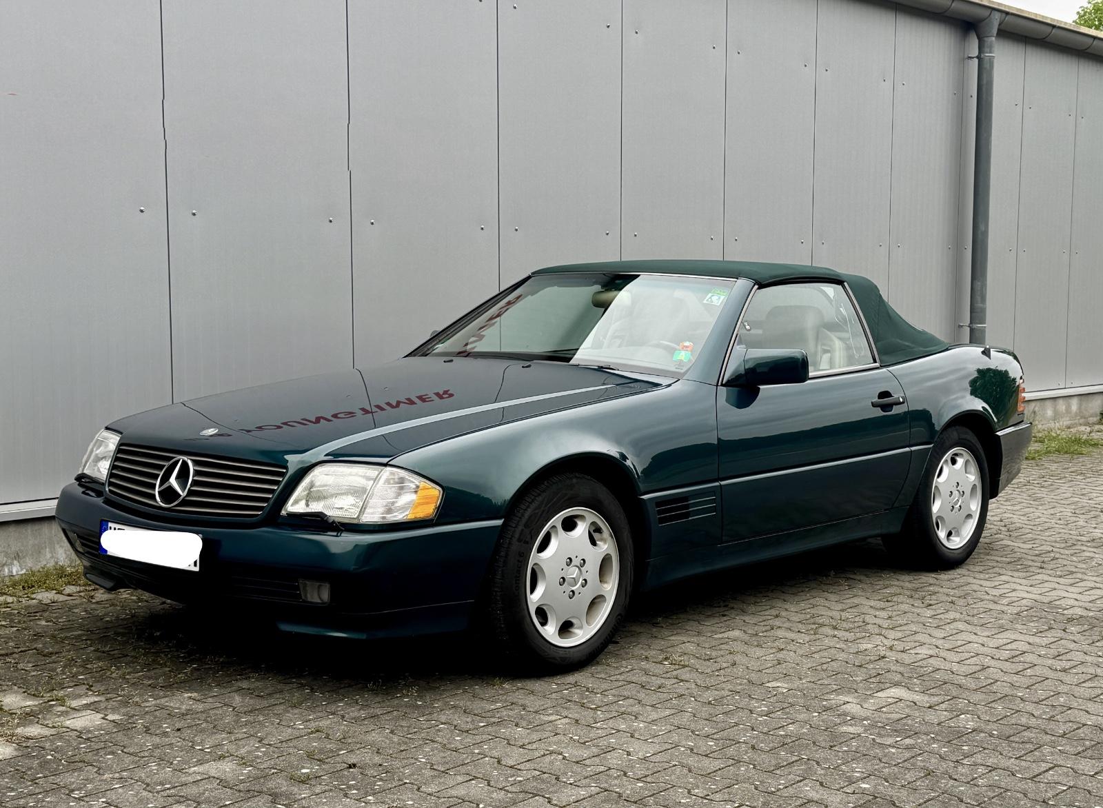 Mercedes-Benz SL 500 Turmalingrünmet.,Leder Champingnon