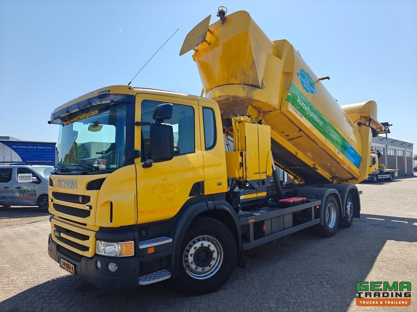 Scania P280 6x2/4 Tageskabine Euro 5 - Haller Seitenlad