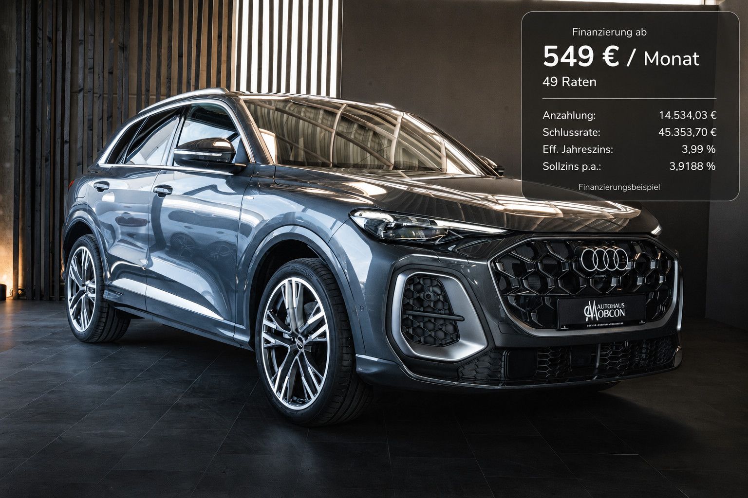 Audi Q5 2.0 TDI QUATTRO + S LINE + LUFTFEDERUNG
