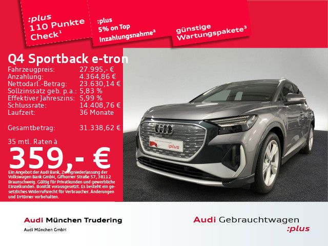 Audi Q4 e-tron 40 S line ACC/HuD/Navi+