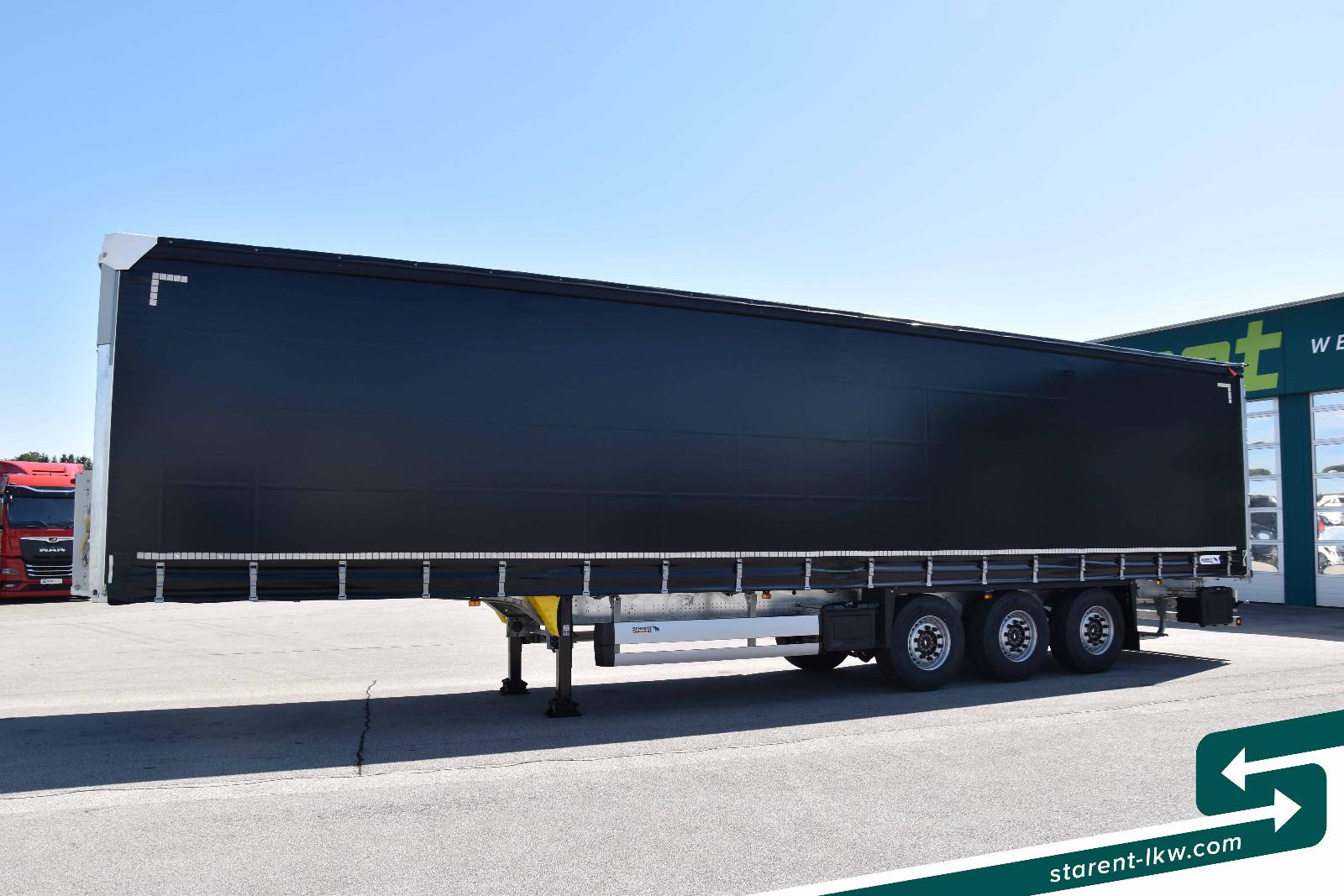 Schmitz Cargobull Hubdach Liftachse LED XL und Getränkezert. MIETE