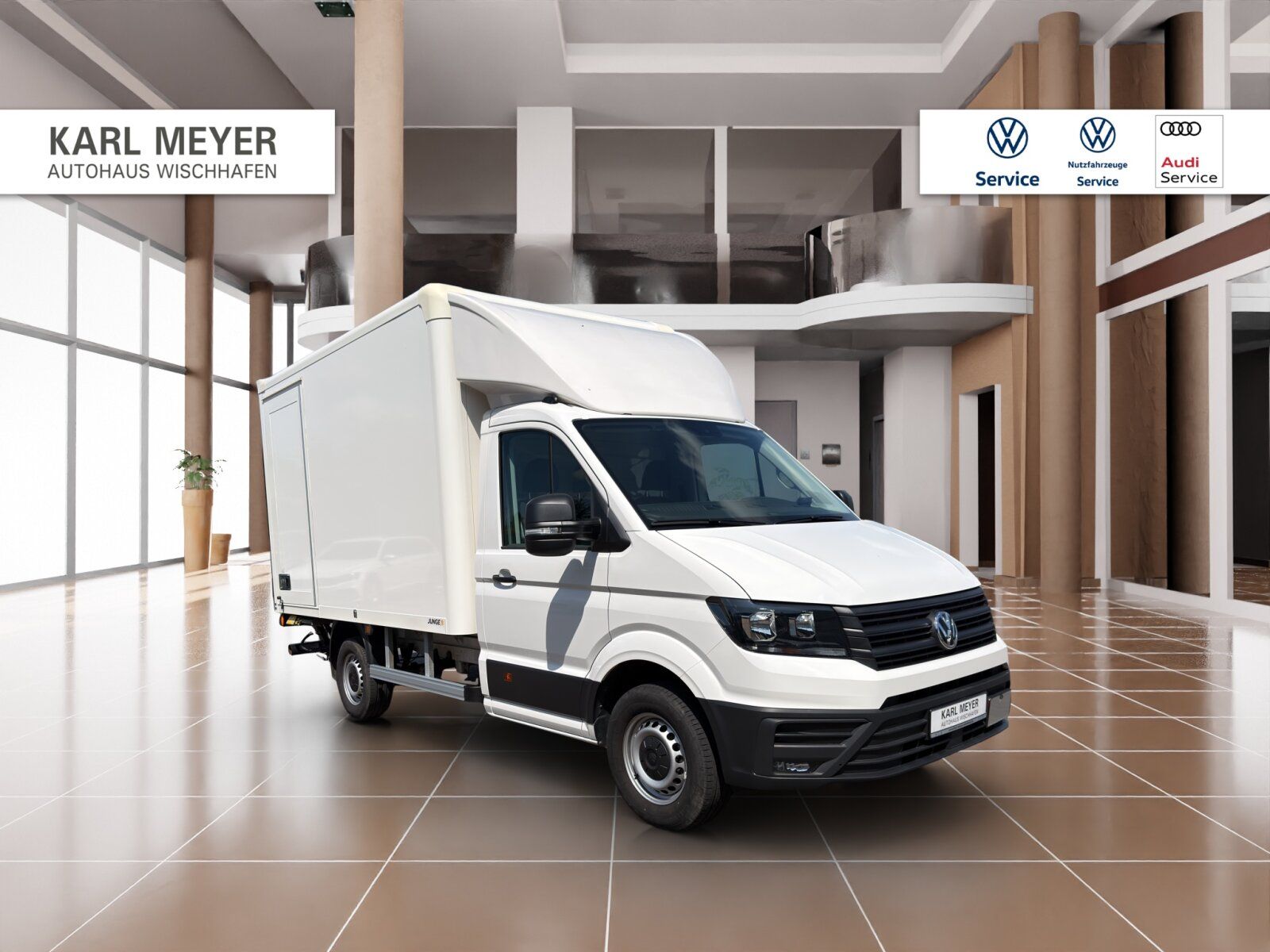 Fahrzeugabbildung Volkswagen Crafter 35 Koffer 2.0 TDI Ladebordwand