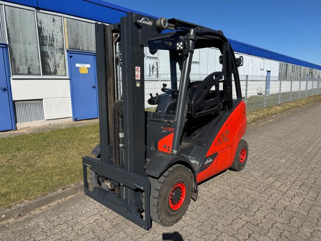 Linde H30D-02 2014 7915-Std Triplex Seitenschieber LED