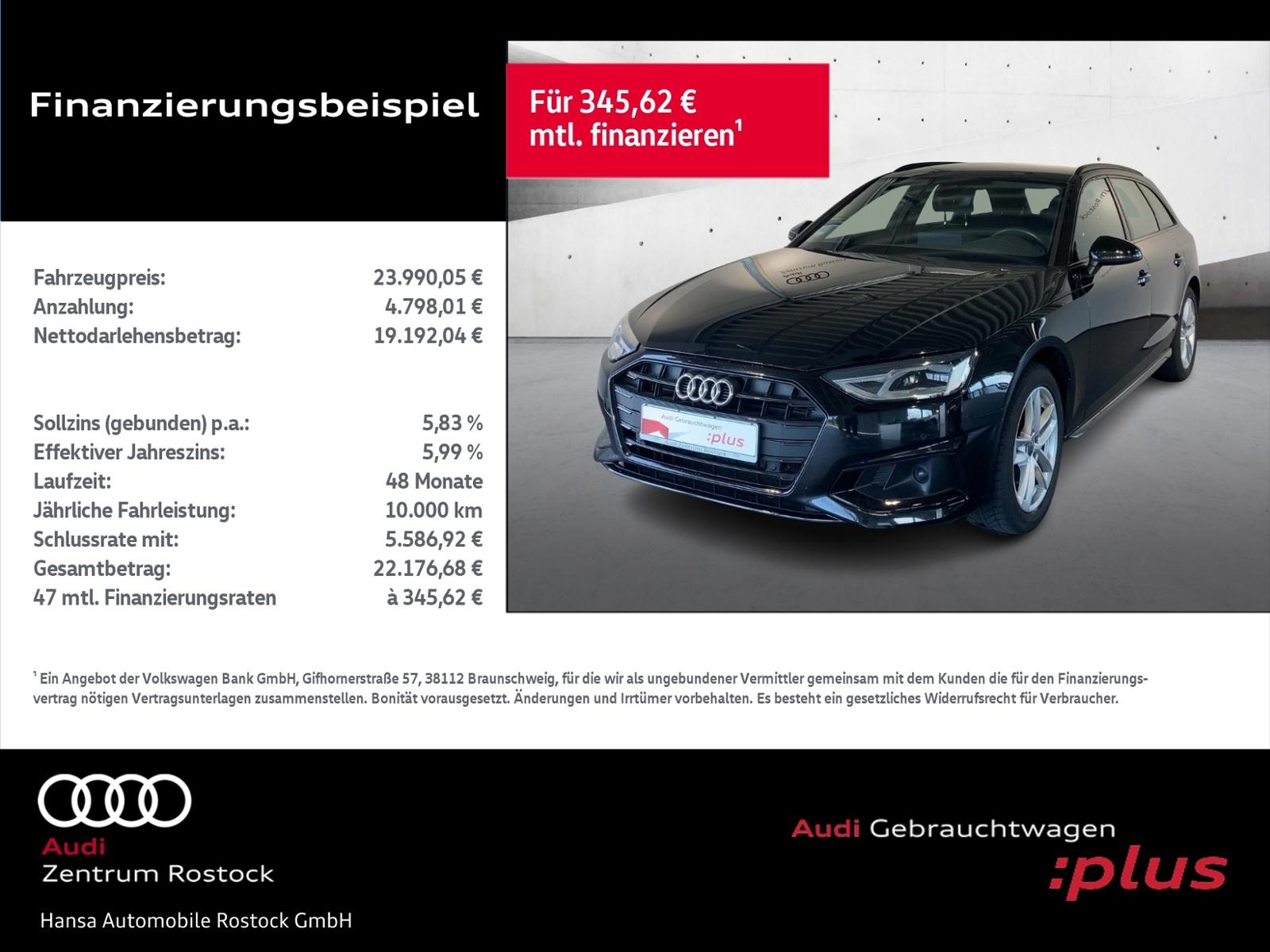 Audi A4 Avant 35 TDI S tronic+Navi+Led+Ambiente+Leder