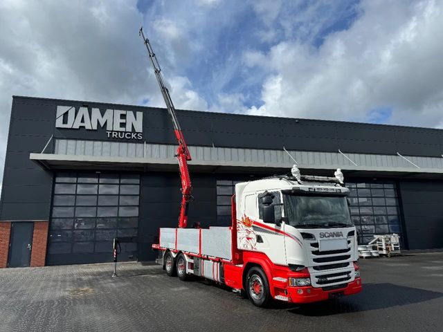 Scania R 520 LB 6x4 V8 FASSI F 235 A.2.26