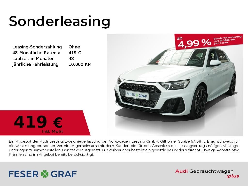 Audi A1 Sportback S line 30 TFSI GRA LED Navi
