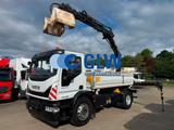 Iveco EuroCargo 180 E 28 KIPPER Kran HIAB 108ES-3*FUNK