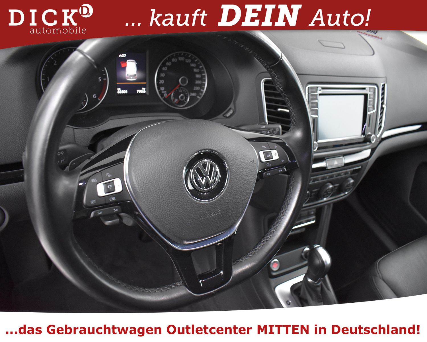 VW Sharan 2.0d DSG Highl NAVI+KAM+XEN+AHK+ACC+LEDER - Image 15